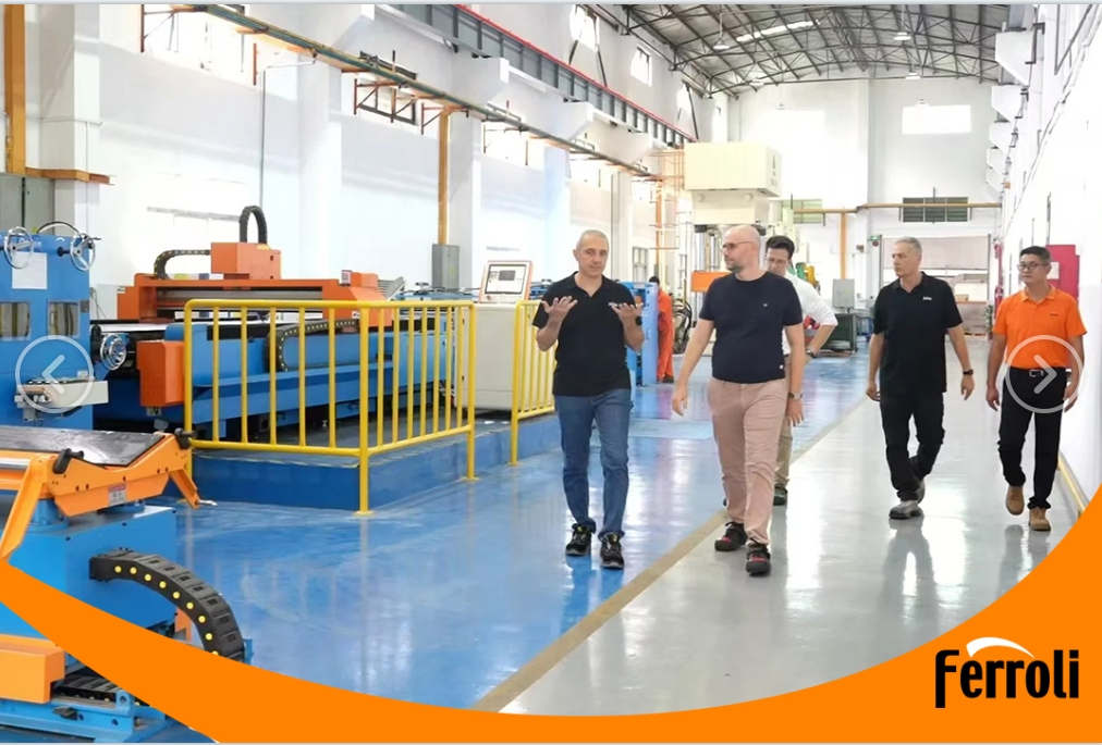 壹定发CEO一行莅临中国区广东生产基地视察